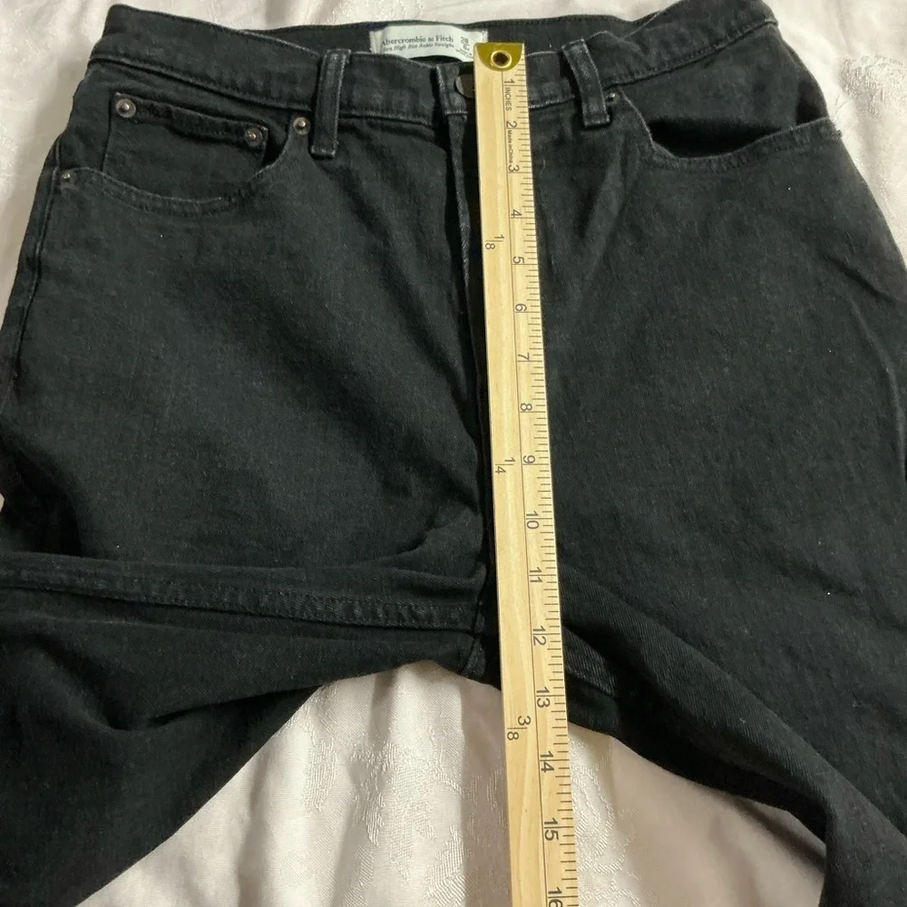 Abercrombie & Fitch Black Chinos Timeless Style
